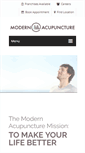 Mobile Screenshot of modernacupuncture.com